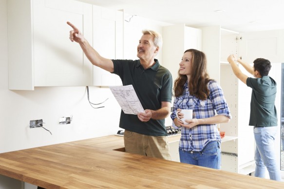 Familia para decorar la cocina